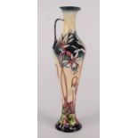 A Moorcroft pottery 'Minuet' pattern ewer, shape 139, by Nicola Slaney,