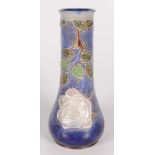 A Royal Doulton stoneware vase, by Bessie Newbury, No.7816B, height 25cm.