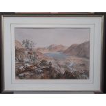 Six various prints and engravings including Admiral, Lord Viscount Nelson, Falmouth,