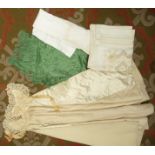 A ladies white cotton nightdress,