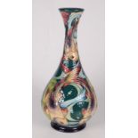 A Moorcroft pottery 'Lagoon'' pattern limited edition vase, No.
