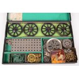 A Meccano set 4A, 1920s, inscribed 'Boite Complementaire', containing many pieces.