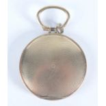 An engine turned low purity gold 19th century locket.
