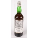 A bottle of 1973 Islay single malt Scotch whisky, bottled 1993,