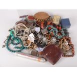 Costume jewellery etc.