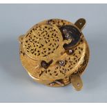 A fine pocketwatch movement by Tompion & Banger, no.3315 with Tulip pillars, incomplete lacks case.