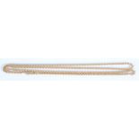 A 9ct gold rope twist necklace, 9g.