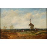 Henry VALTER Mousehold Heath Norwich Oil on canvas Signed 31 x 46cm