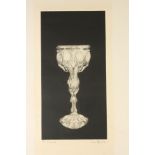 Vivian LYNN Loving Cup Etching Signed, dated,