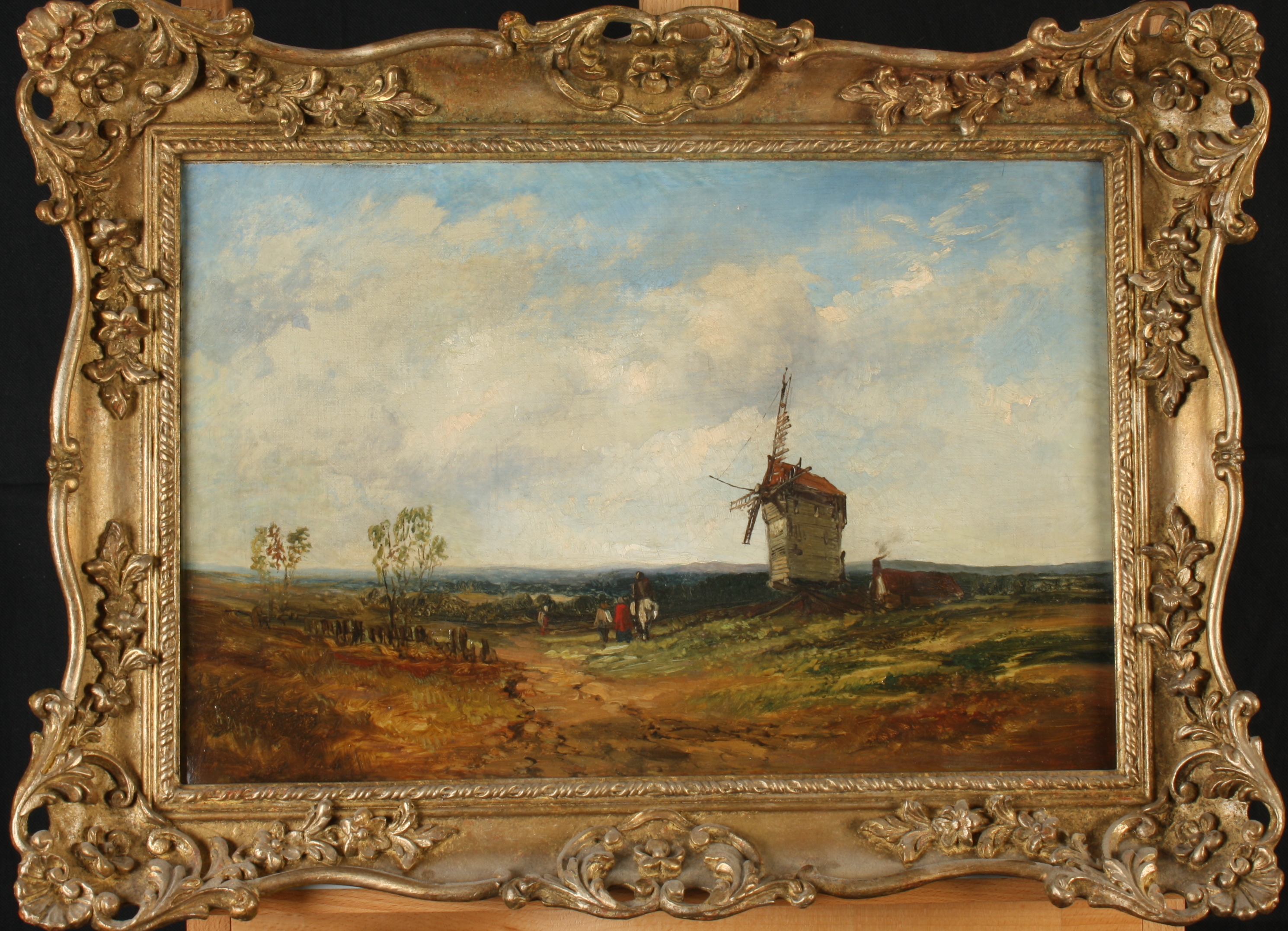 Henry VALTER Mousehold Heath Norwich Oil on canvas Signed 31 x 46cm - Image 2 of 2