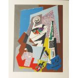 Gino SEVERINI Natura morta a violino, pl.