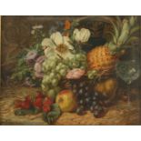 S THOMAS Still Life Oil on canvas Signed and dated 1866 39 x 50 cm