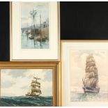 Three marine works by Peter McDonagh WOOD,