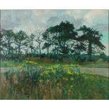 William BOWYER A Suffolk Hedgerow Signed and dated 1988 Gallery label to the back 62 cm x 75 cm