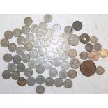 £1-30 face value British pre 1947 silver coins etc.