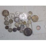 World silver coins etc.