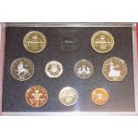 British proof coin set 1989 including the claim of rights £2.