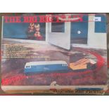 "The Big Train" an 0 gauge diesel locomotive, two wagons etc in original box,