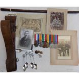 Group of six medals:- WWI trio to Lieut G.C.R.