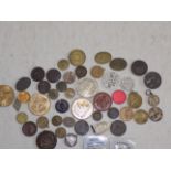 A collection of various tokens.
