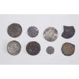 Miscellaneous hammered coins.