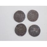 Richard I four short cross pennies.