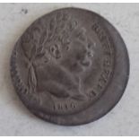 An 1816 Miss Struck 6d about VF.