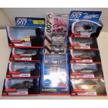 Corgi:- Twelve James Bond related Die-cast toys each boxed.