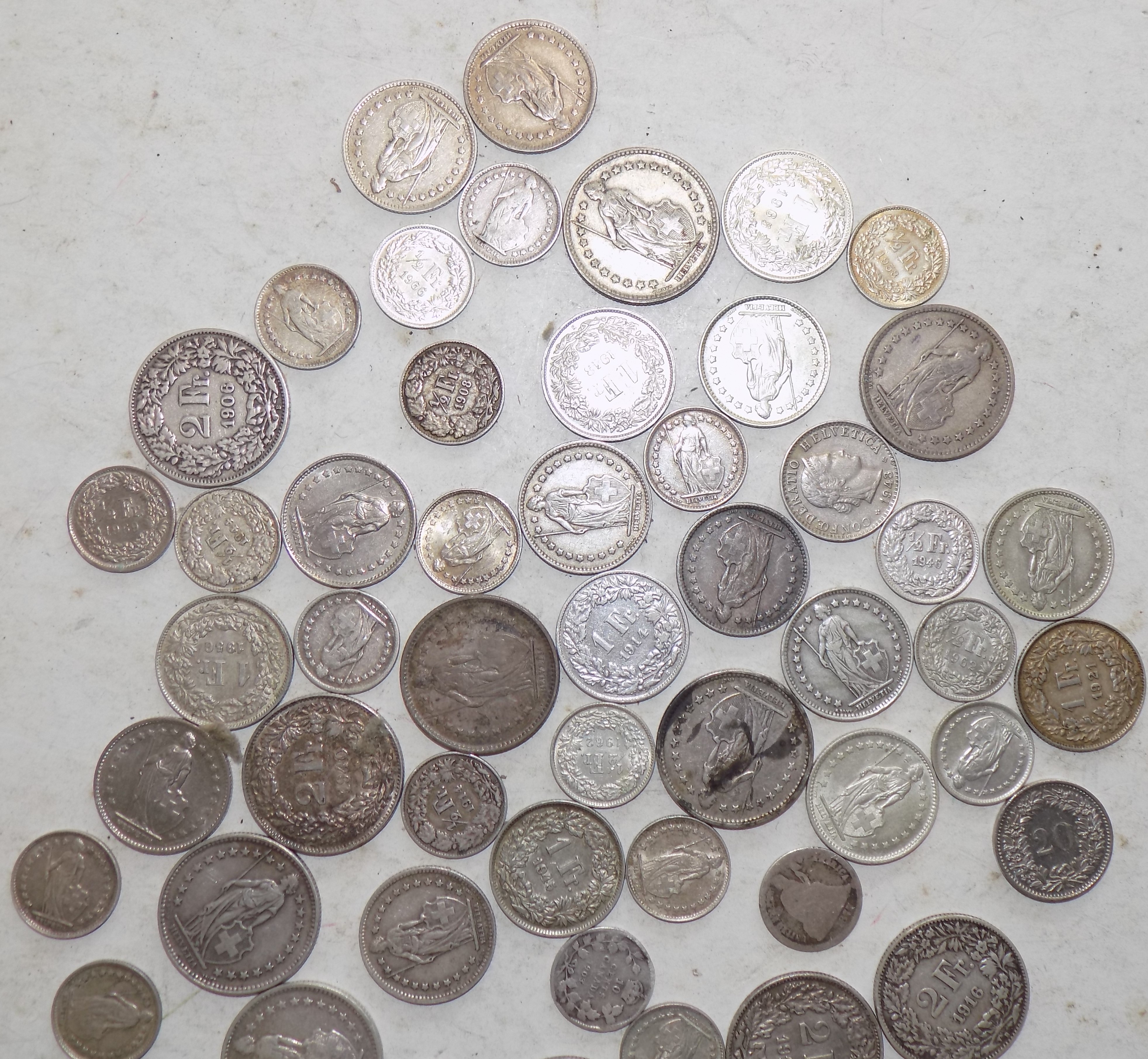 Mainly Swiss silver coinage. - Image 2 of 3