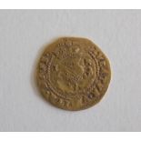 James I gold thistle crown I.R. on one side.