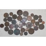 Miscellaneous 19th century and other World coins.