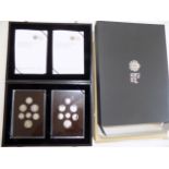 2008 silver proof Royal Arms and Emblems gift set.