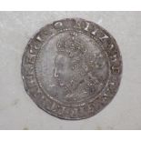 Elizabeth I six pence, 1592.