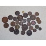 18th and 19th century copper coins etc.