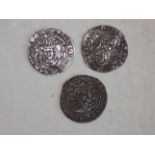 Henry VII groat mint mark anchor, together with two others mint marks unclear.