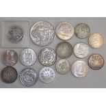 Miscellaneous World Malay silver coins.