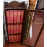 CHARLES DICKENS. Bookcase set of 15 Vols comp, "The Author's Favorite Edition.