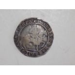 James I half crown mint mark ?thistle.