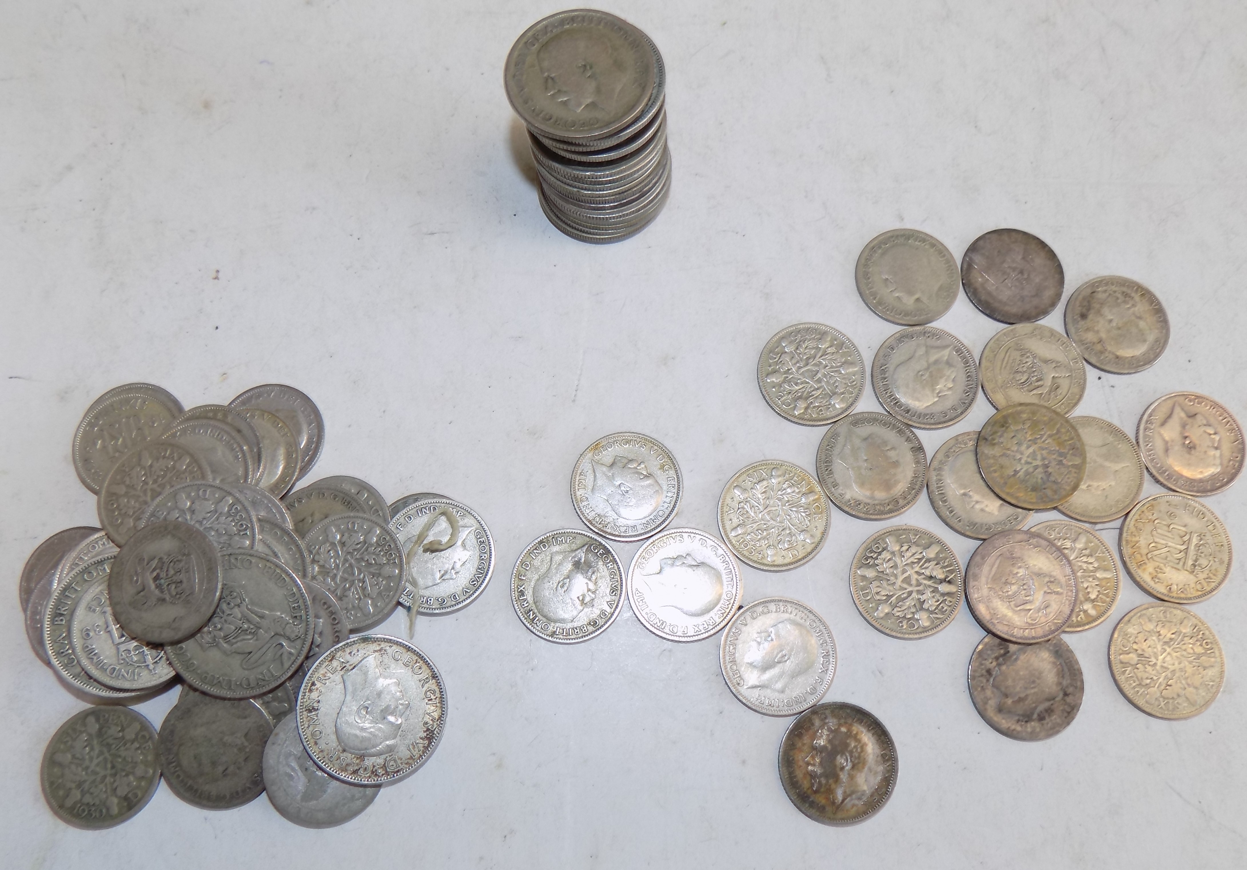 £2-55 face value British pre 1947 silver coins.