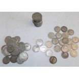 £2-55 face value British pre 1947 silver coins.