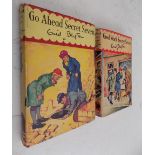 ENID BLYTON. "Go Ahead Secret Seven." 1st edn, 1953; "Good Work Secret Seven." 1st edn, 1954.