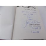 JOHN LE CARRE. "The Night Manager." signed 3rd impression, orig cl, unclipped dj, 1993 vg.
