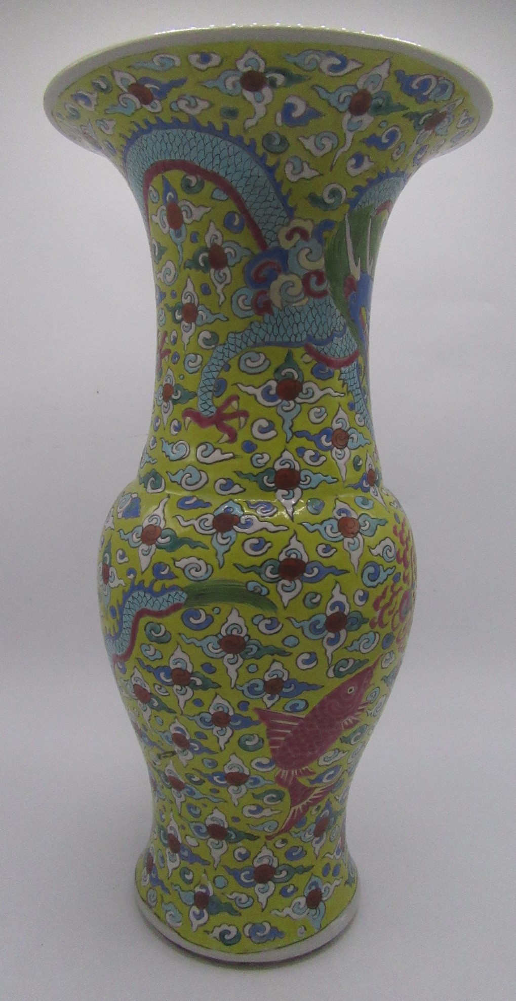 A Chinese yen yen beaker vase, - Image 10 of 14