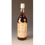 A bottle of Macallan 1956 'Pure Highland Malt Scotch Whisky', distilled by Macallan-Glenlivet, Ltd,