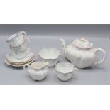 A Foley porcelain part tea service, Rd no 272101.