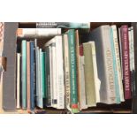 Miscellaneous antique reference books, including Wedgwood, Derby and Bow porcelain etc.