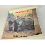 A Goodwood Festival of Speed poster, 21.22.23 June 1996, 76 x 50.5cm.
