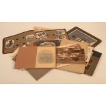 A collection of 1920/30's photographs and certificates