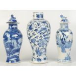 Three Chinese vases, circa 1900,