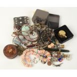 Costume jewellery etc.